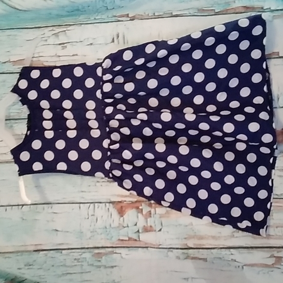 None Other - 5 for$10 Toddler Lightweight Polka Dot Dress